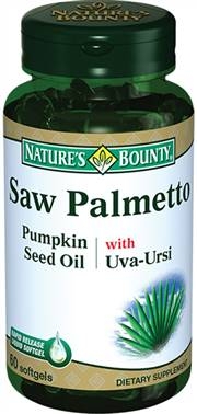 Natures Bounty Saw Palmetto Plus Pygeum Softgel
